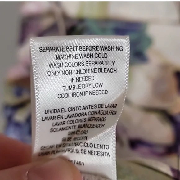 Nwt Danny & Nicole Floral Fit & Flare Dress Size 18 - Picture 11 of 15